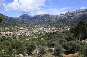 Blick über Sóller