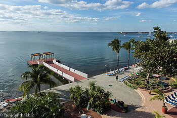 Blick zum Meer vom Balkon – Hotel Jagua Cienfuegos
