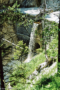 Stauwehr Almbachklamm