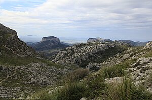 Blick zum Puig d' Alaro