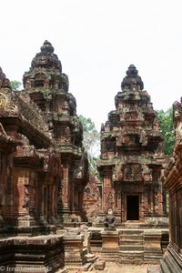 Tempeltürme beim Banteay Srei