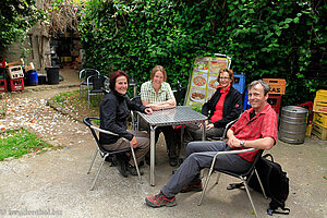 Rast im Meson Empalme am Camino Francés