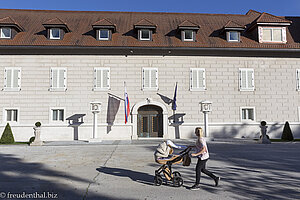 Das Schloss beim Landgut Brdo