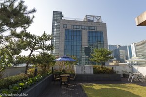 Dachterrasse des Hotel Nafore in Seoul