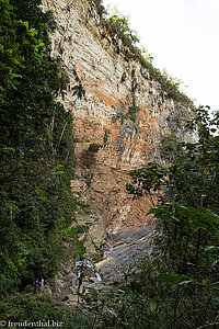 im Talkessel des Salto de Caburni