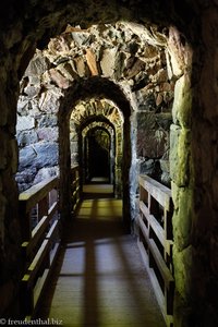 Tunnelsystem in der Festungsmauer