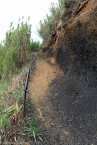 Wanderweg nach Rocha do Cascalho