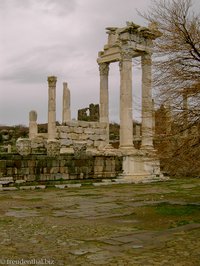 Athena-Tempel bei Pergamon in der Türkei