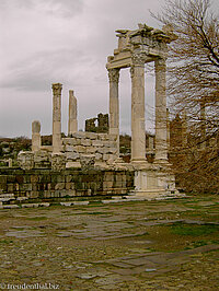 Athena-Tempel bei Pergamon in der Türkei