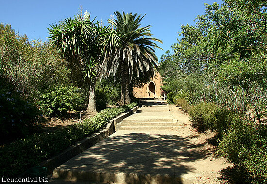 Garten der Chella in Marokko