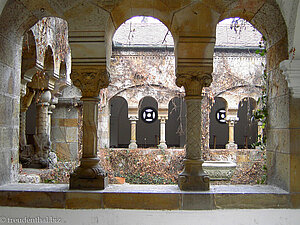 Innenhof der Kirche bei der Burg Vajdahunyad