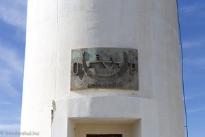 Inschrift beim neuen Faro de Punta Pechiguera