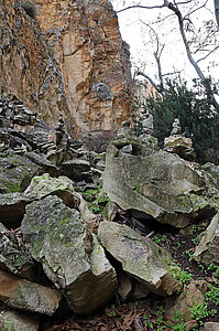 Steinskulpturen in der Avakas-Schlucht