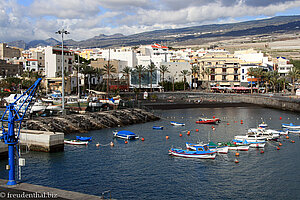 Blick über den Hafen von San Juan