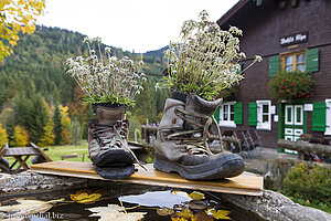 Gute Wanderschuhe sind wichtig im Allgäu