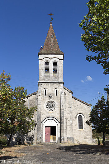 Kirche in Cabrerets, Midi-Pyrénées