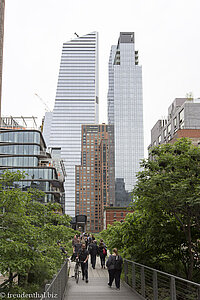 High Line Park in Chelsea New York