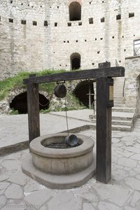 der Trinkwasserbrunnen in der Festung von Soroca in Moldawien
