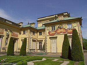 Fassade von Schloss Wilanow