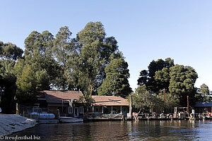 Badeort Amity Island, Set von Der weiße Hai und Mord ist ihr Hobby