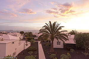 Der heutige Sonnenuntergang auf Lanzarote