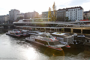 Anlegeplatz des Twin City Liner in Wien City beim Schwedenplatz