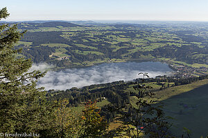 Der Große Alpsee vom Gschwender Horn aus.