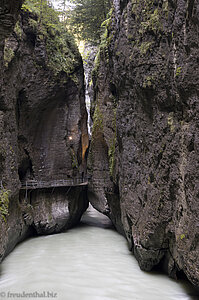 Auf dem Weg zur Großen Enge - Aareschlucht