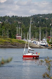 noch ein idyllischer Ausblick von der Museumsinsel Bygdøy