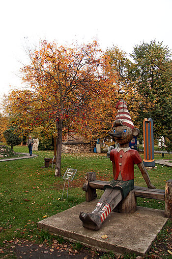 Pinocchio im Skulpturenpark von Moskau