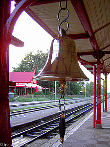 Glocke am Bahnhof Hua Hin