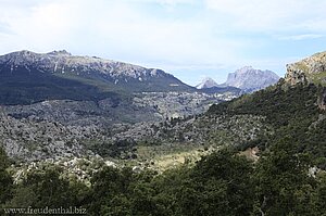 Gebirgslandschaft beim Puig Roig