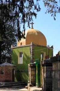 kleines Kirchengebäude bei der Marienkathedrale - St. Maryam Kirche Addis Abeba