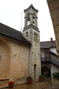 Kirchturm im Kloster Chrysorrogiatissa