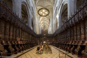 113 Chorgestühle in der Kathedrale Sainte Marie von Auch
