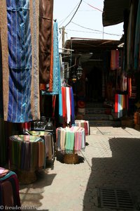 im Suq der Wollfärber in Marrakesch