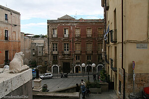 Blick über den Piazza Carlo Alberto