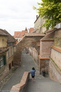 Gassen in der Unterstadt von Sibiu