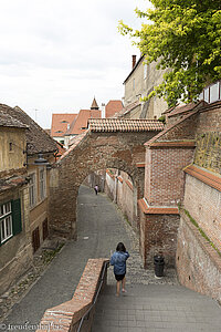 Gassen in der Unterstadt von Sibiu