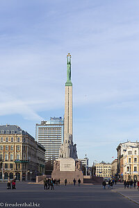 das Freiheitsdenkmal von Riga