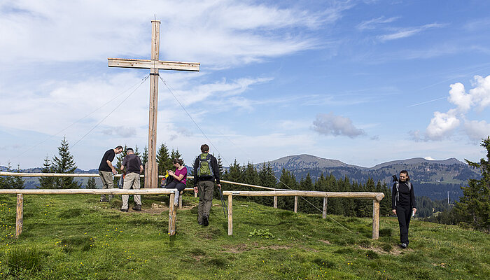 Gipfelkreuz auf dem Hochschelpen