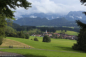 Aussicht Tannheimer Berge