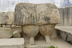 maltesischen Kolossalstatue im Hal Tarxien