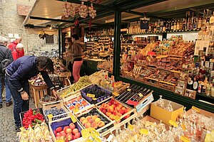 Marktstand in Brixen