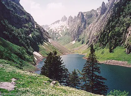 Abstieg vom Hohen Kasten über Fälensee nach Brülisau