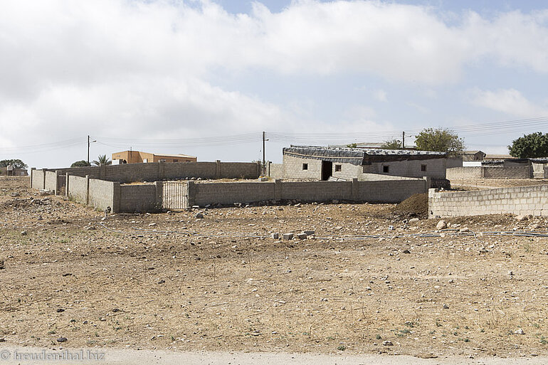 der winzige Ort Shatat – Shaat im Oman