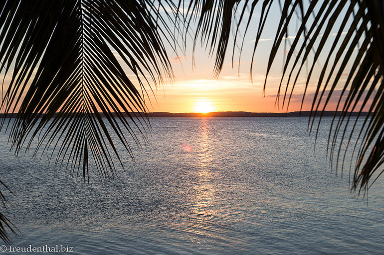 Sonnenuntergang beim Hotel Jagua - Cienfuegos
