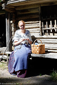 Angestellte im Freilichtmuseum Seurasaari