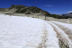 der Half Note Trail geht über Schnee