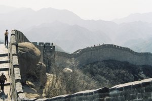 Blick über die Große Mauer bei Badaling
